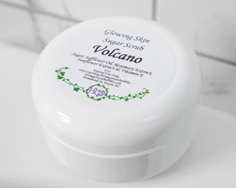 4 - 10 oz Glowing Skin Sugar Scrub Choose a scent