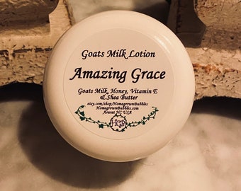 2 - 4 - 8 oz Large Goats Milk Lotion Choose a scent