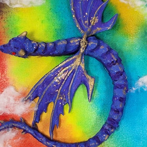 Rainbow Mixed Media Canvas