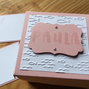 Personalisierte Explosionsbox zur Kommunion, Konfirmation, Taufe