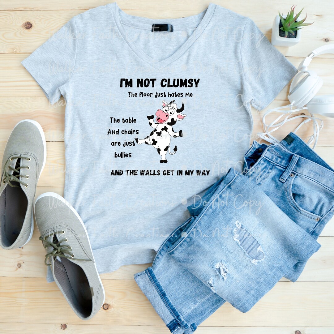 I'm Not Clumsy Sweatshirt main image 0