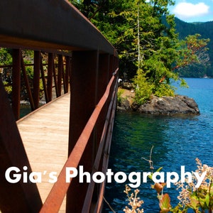 Bridge on a Lake in Washington