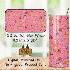4. Juli Pink 20 Unzen Skinny Tumbler Wrap Gerader Tumbler Wrap PNG Wrapping PNG Geschenk Sommer Feuerwerk Tumble PNG Sublimation 300 DPI