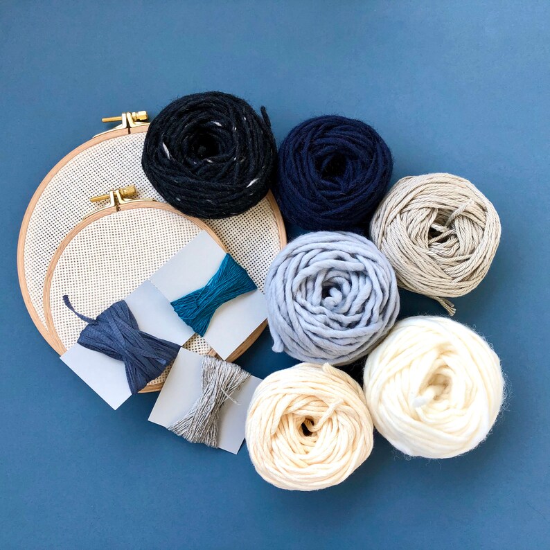 Custom Yarn Pack for Punch Needle / Oxford Regular Sizes Etsy