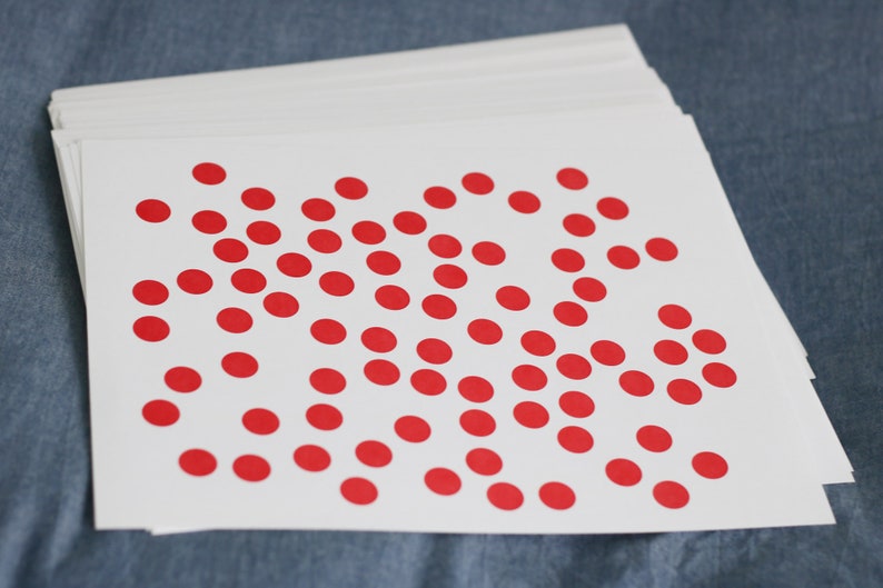 Red Dots Math flashcards, Glenn Doman, PDF File, Number flashcards image 8