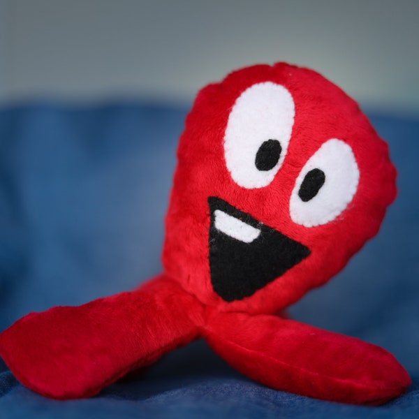 Sewing PATTERN Pulpo/Fred Pocoyo - (NOT a fisical stuff animal)