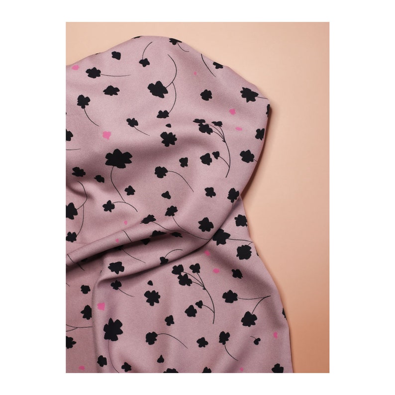 50cm EcoVero Viskose Crepe Florette lilac mind the Maker bild 2