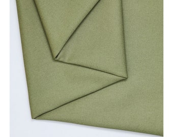 Organic Cotton Twill olive green, Mind the Maker