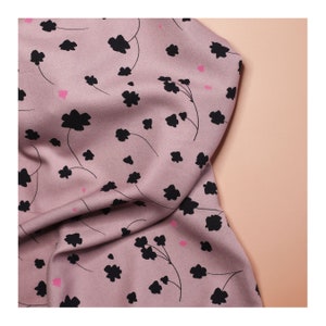 50cm EcoVero Viskose Crepe Florette lilac mind the Maker bild 1