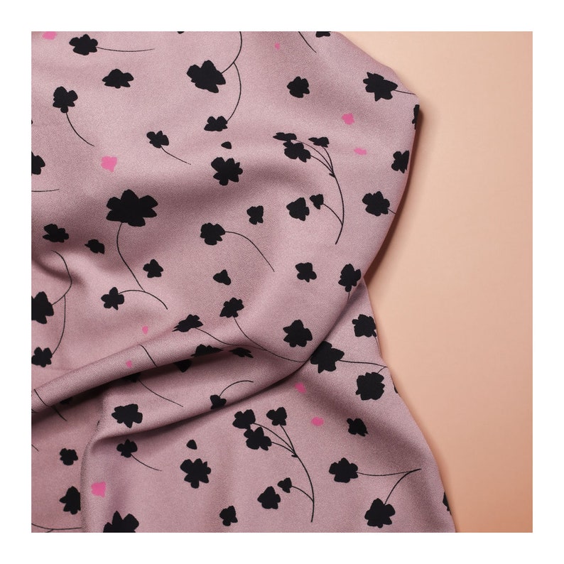 50cm EcoVero Viskose Crepe Florette lilac mind the Maker bild 1