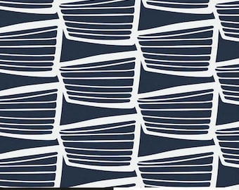 172 cm rimanenti in jersey modal Stileganto blu Lillestoff