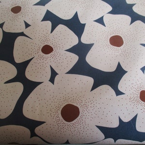 Cloud 9 Organic Cotton Canvas Big Fleur Flower Blossom image 2