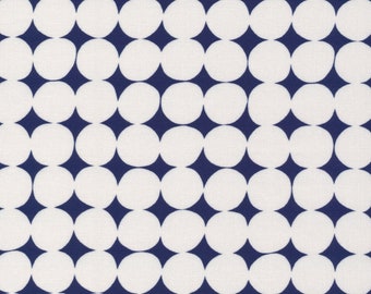 Organic cotton fabric dots polka dots Stepping Stones The Easy Life Cloud9