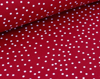 130cm Rest Biojersey Dotties kirsche Stoffonkel