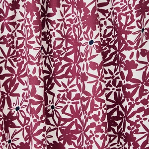 EcoVero Viscose Crepe Flowery fuchsia, mind the Maker