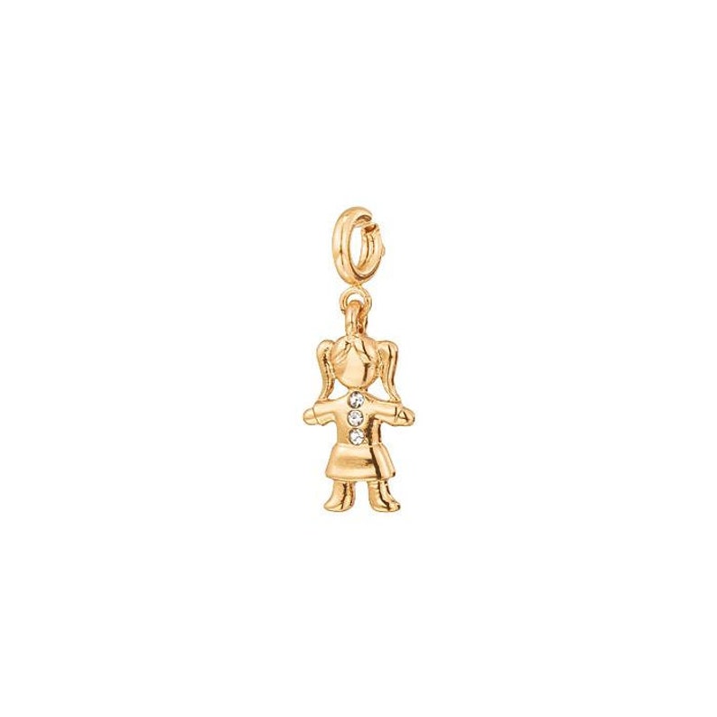 Girl Charm bead for Bracelet pendant gift present Charm