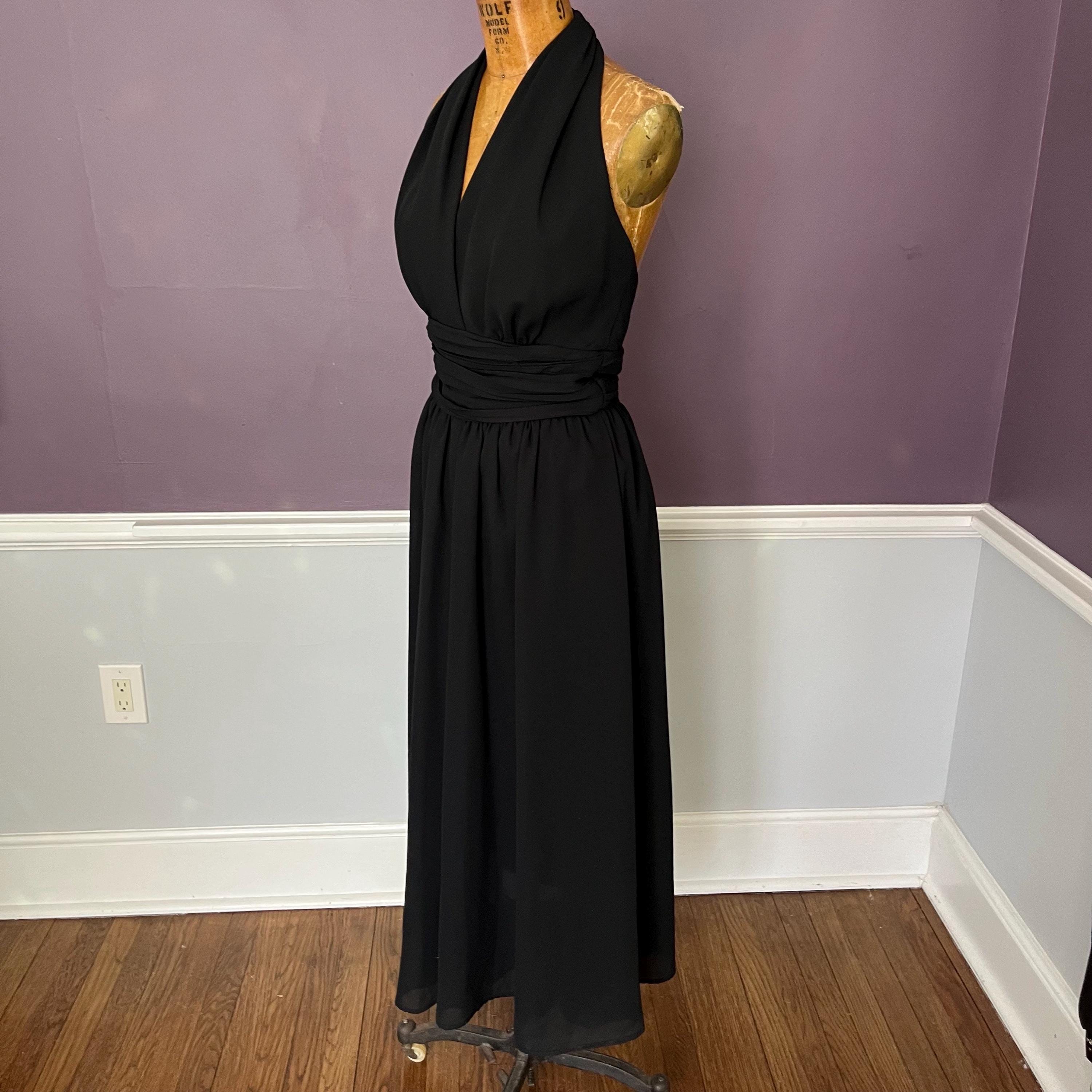 Black Halter Wedding Dress - Etsy Black Halter Wedding Dress - Etsy