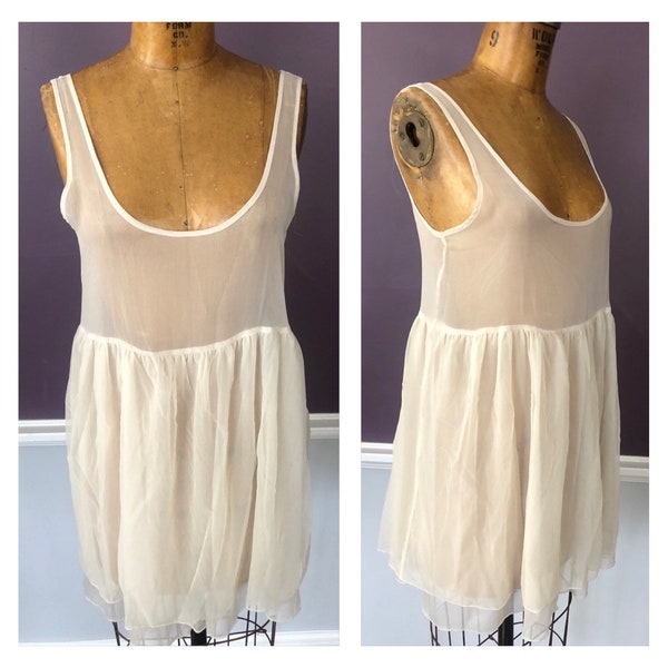 babydoll sheer dress