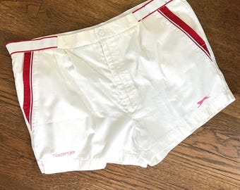 70s 80s 3” Inseam High Waist Tennis Short Shorts 39”