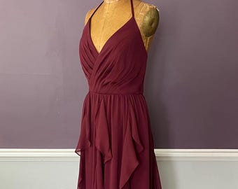 red vera wang bridesmaid dresses Junior Bridesmaid JR556