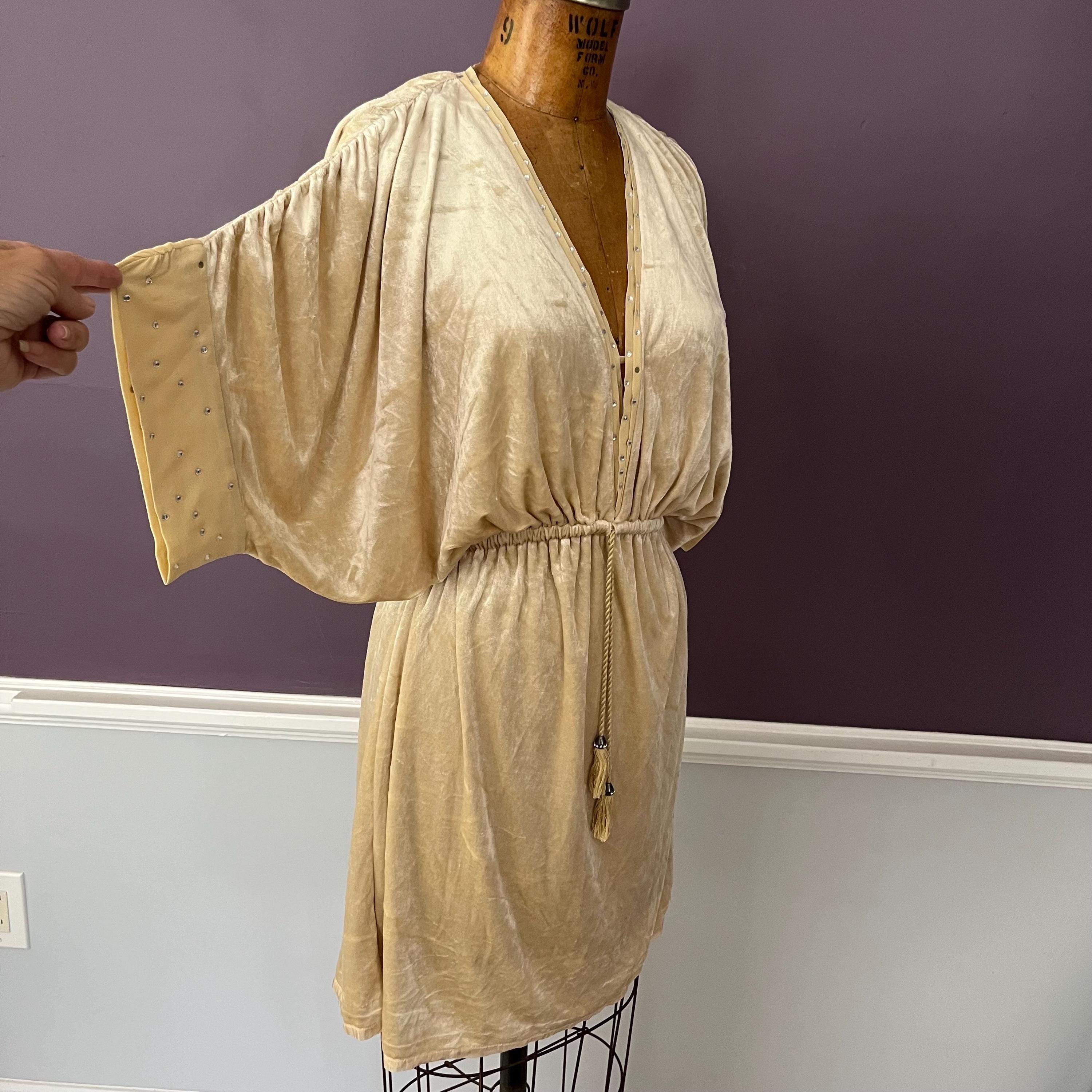 Delicioso caftán de terciopelo Juicy Couture, minivestido, pareo