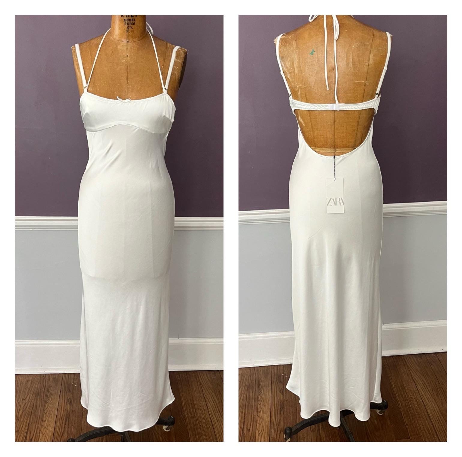slim fit dress slacks Free Shipping A-Line/Princess Spaghetti Strap Sleeveless Floor-Length   mollyevers.com