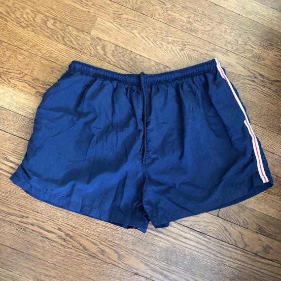 4” Inseam 80s Swim Trunks / 80s Mens Shorty Swims… - image 5