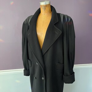 Power Shoulder Leather Jacket - Etsy