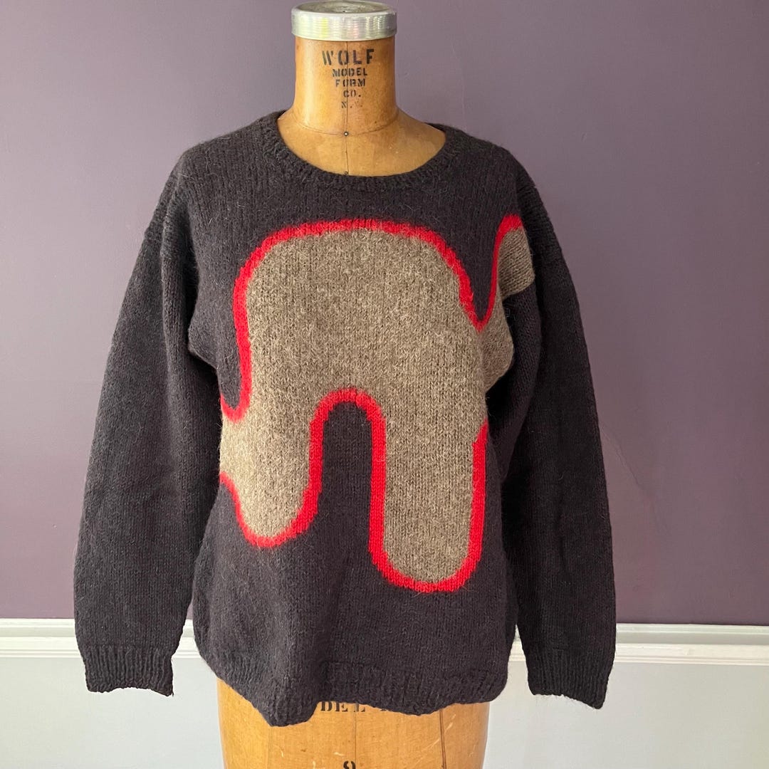 The Viscose Geo Sweater