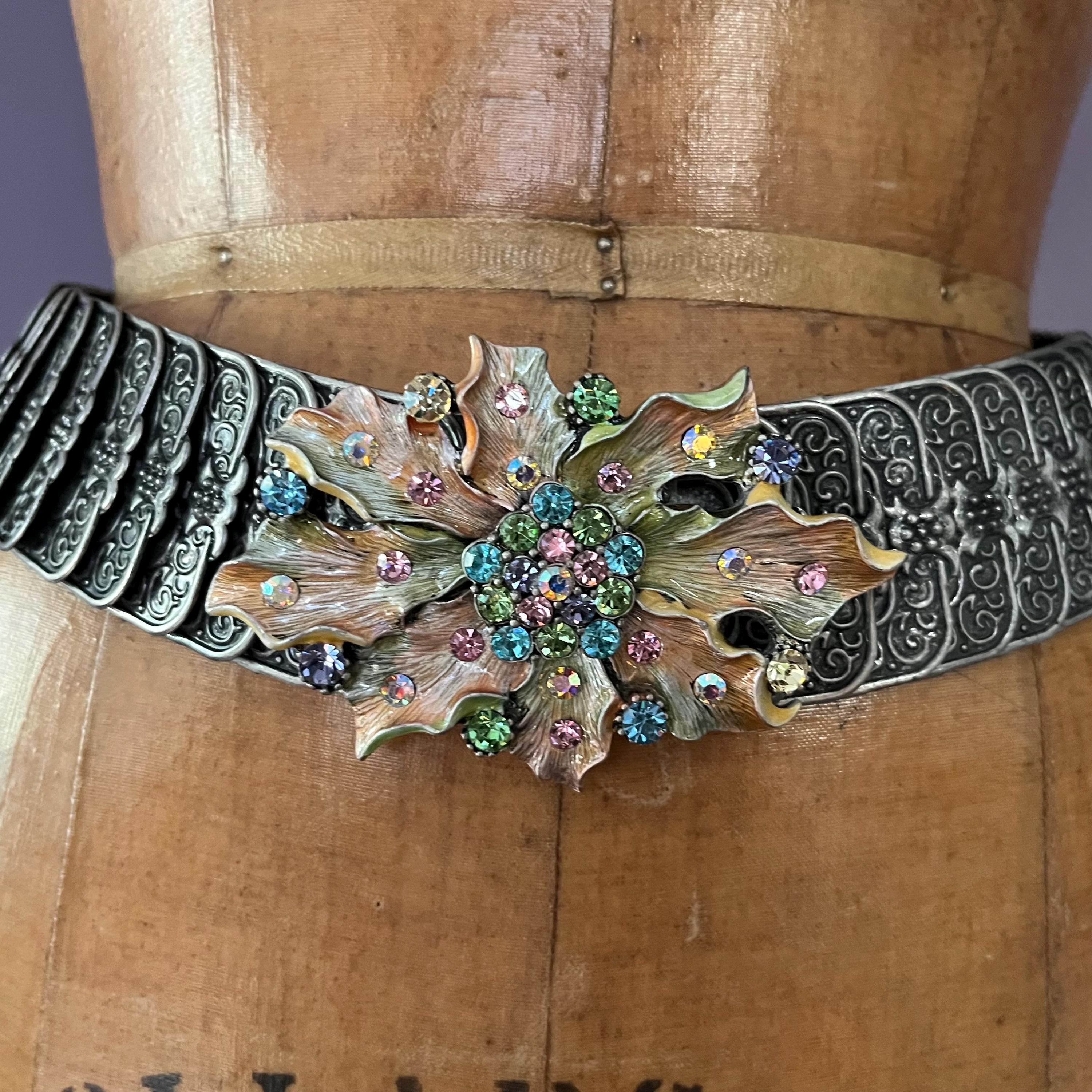 Stretch Belt Floral - Etsy display picture 1
