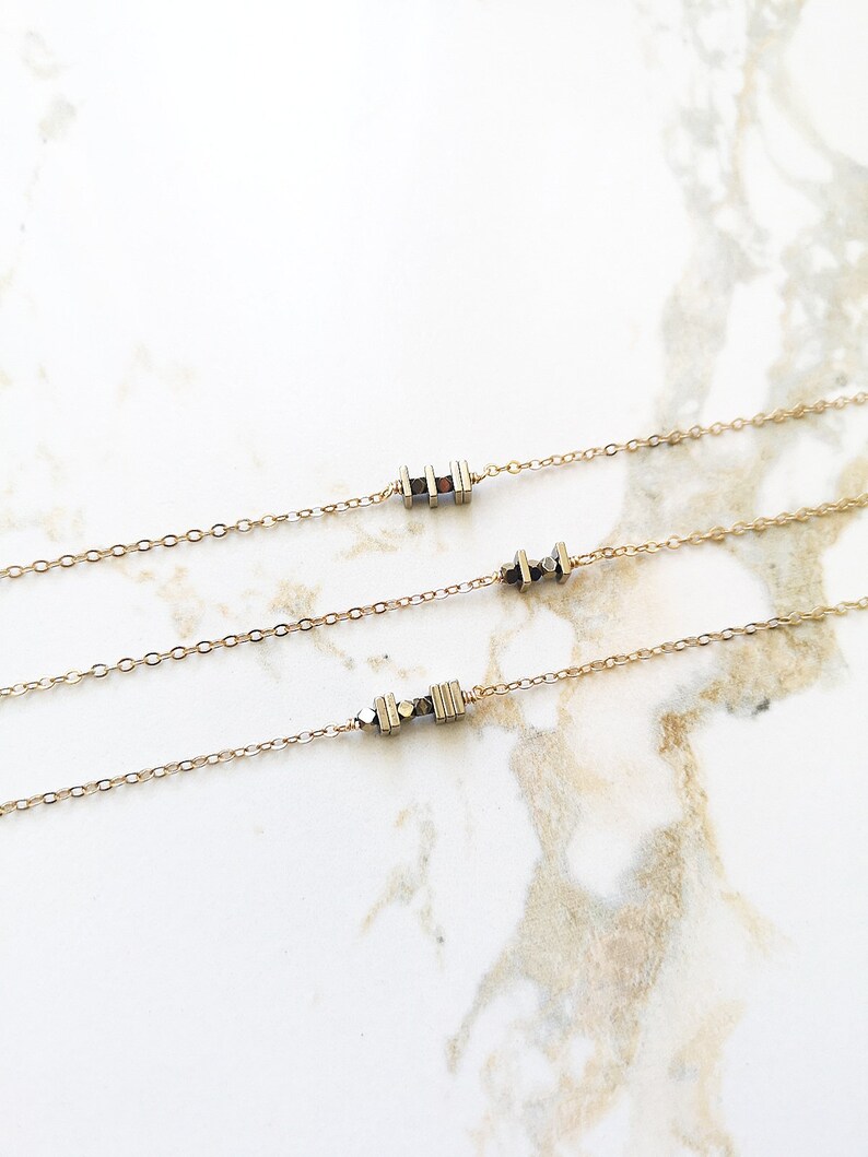 Bridal Party Jewelry Morse Code Name Necklace Unique Gift for Bridesmaids Personalized Morse Code Initial Necklace Spring Wedding Favor