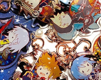 Kingdom Hearts Inspired Character Charms