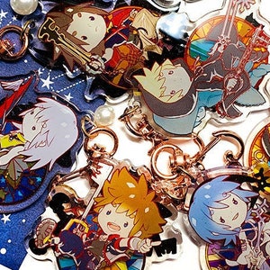 Kingdom Hearts Inspired Character Charms