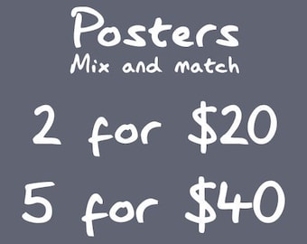 Mix and Match Posters