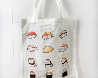 Prompto the Samoyed Tote Bag - Sushi