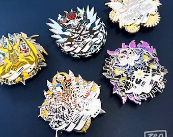 FFXIV Ultimate Themed Enamel Pins