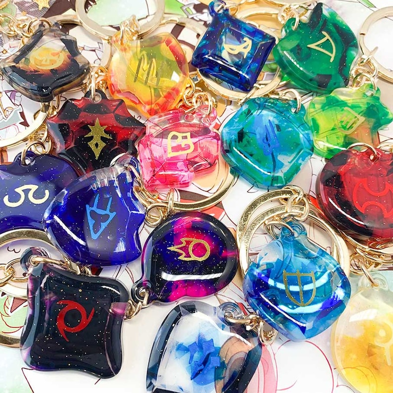 Final Fantasy XIV Job Stone Charms - Etsy