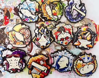 Final Fantasy XIV Crafter & Gathering Keychains