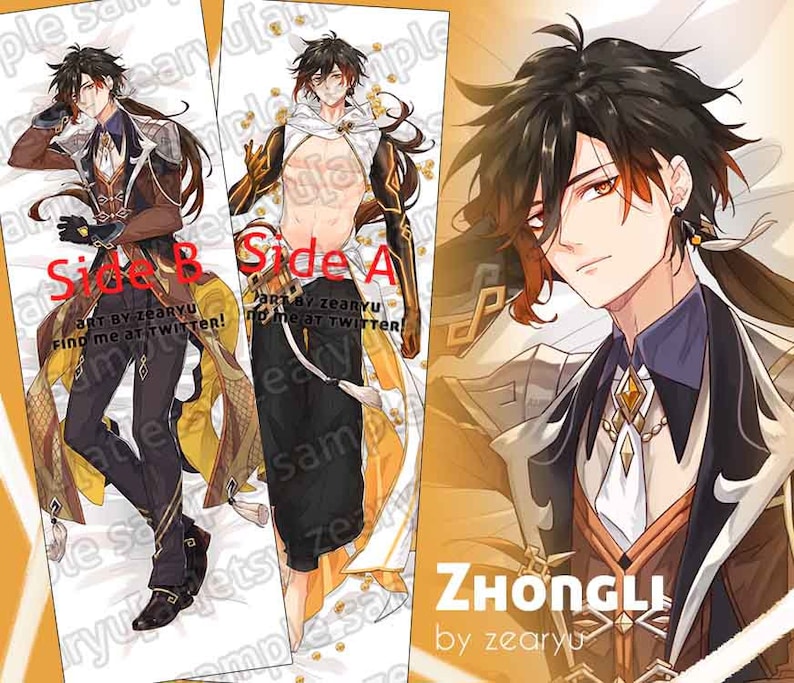 Fan-made Zhongli Pillow Cover - agrohort.ipb.ac.id