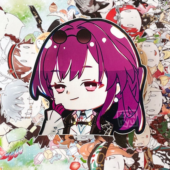 Honkai: Star Rail Academy Shiny Foil Stickers — haiyun