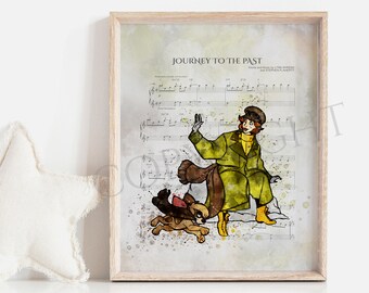 Anastasia Poster Etsy