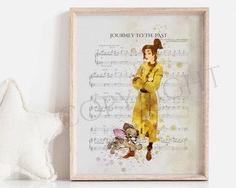 Anastasia Poster Etsy