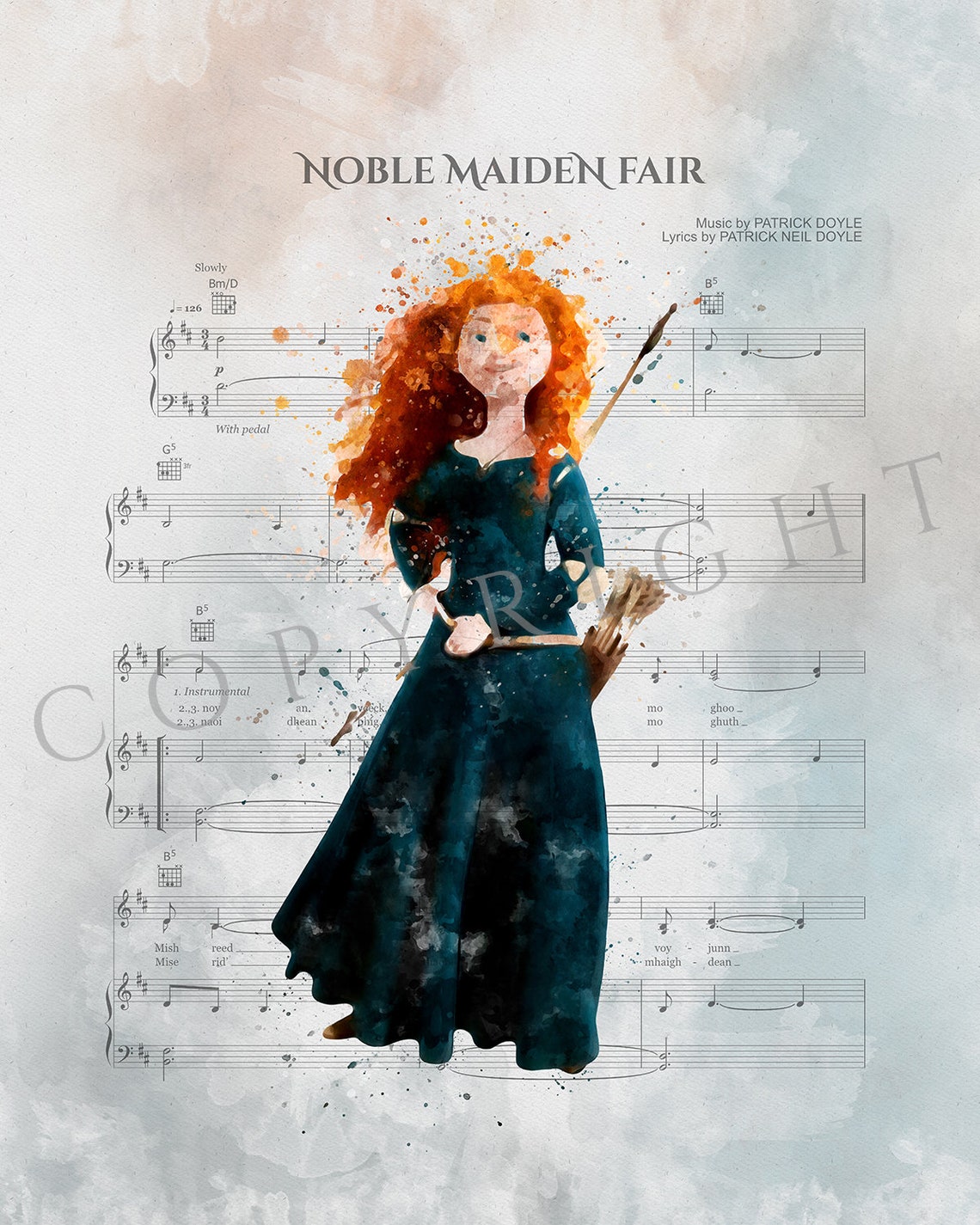 disney brave music