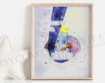 dumbo quote print etsy