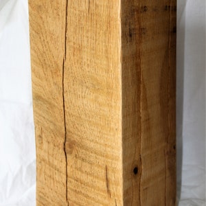 Solid Oak Wooden Door Stops with Metal Ring, Handmade, House Warming, Anniversary, Wedding Gift image 3