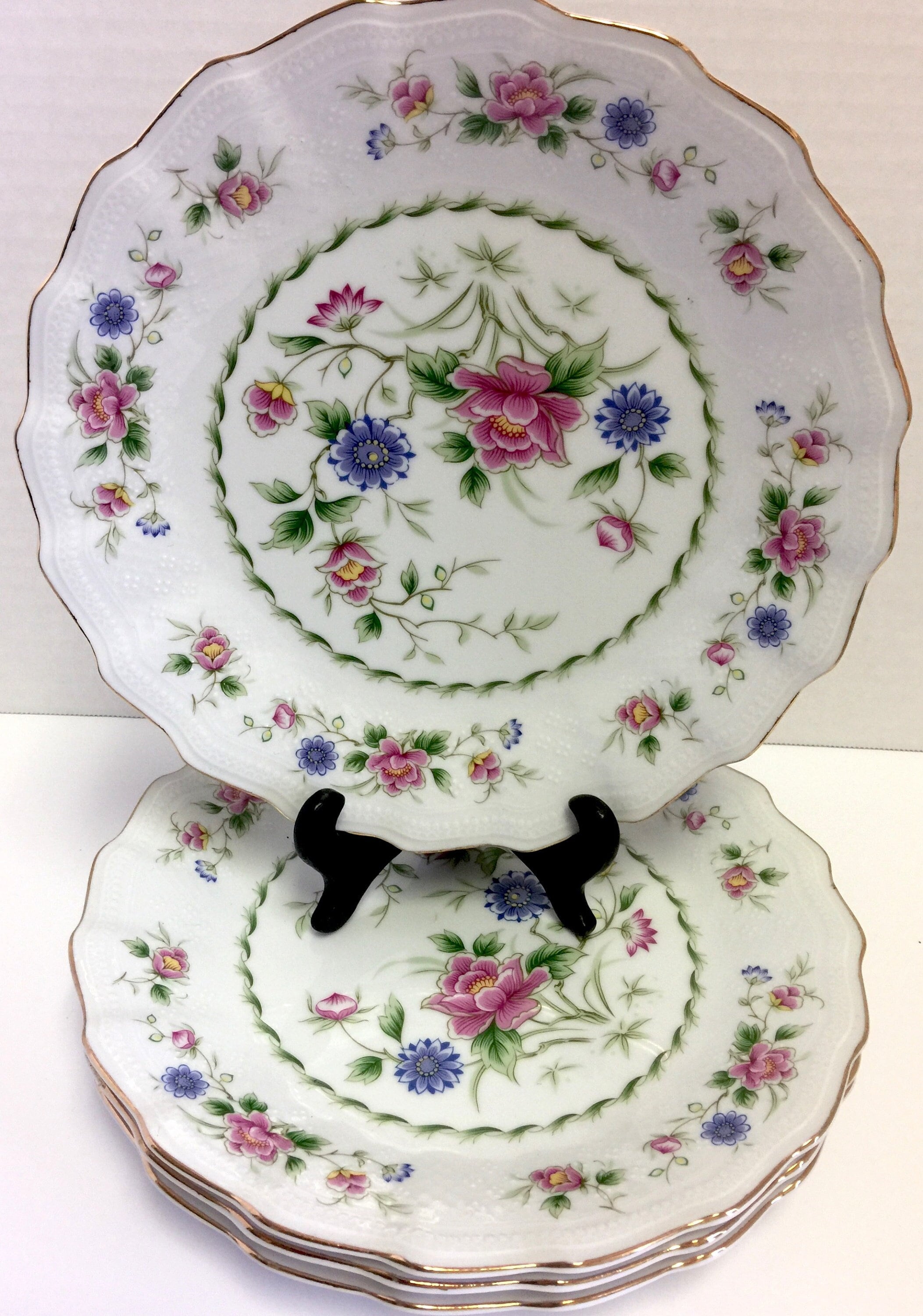 SADEK Spring Night Fine China (4) SALAD PLATES