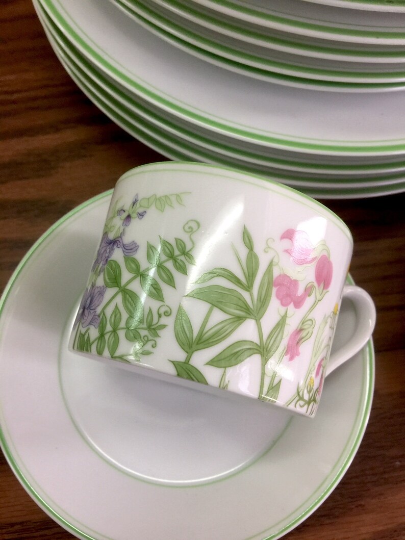 FITZ & FLOYD Country Garden PLATES Cups and Etsy 日本
