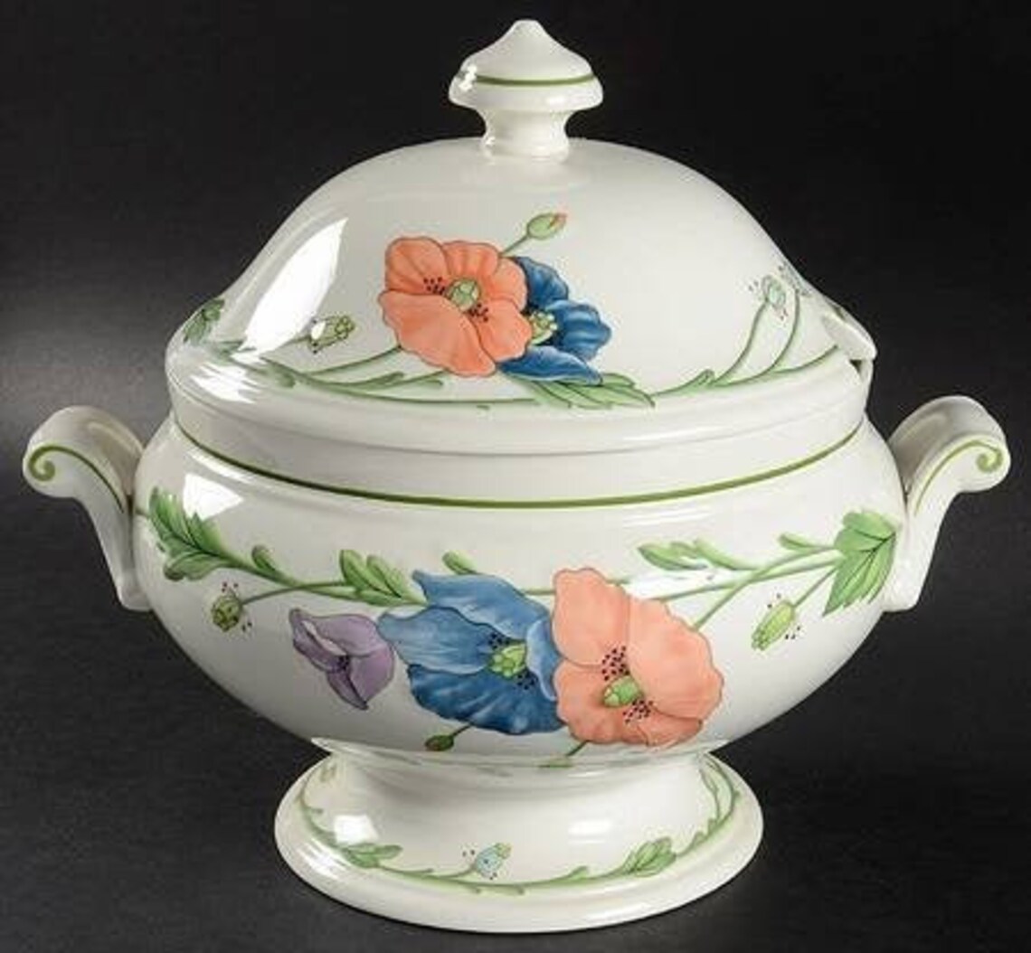 Villeroy and Boch amapola TUREEN W/lid Etsy