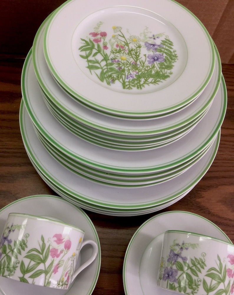 FITZ & FLOYD Country Garden PLATES Cups and Etsy 日本