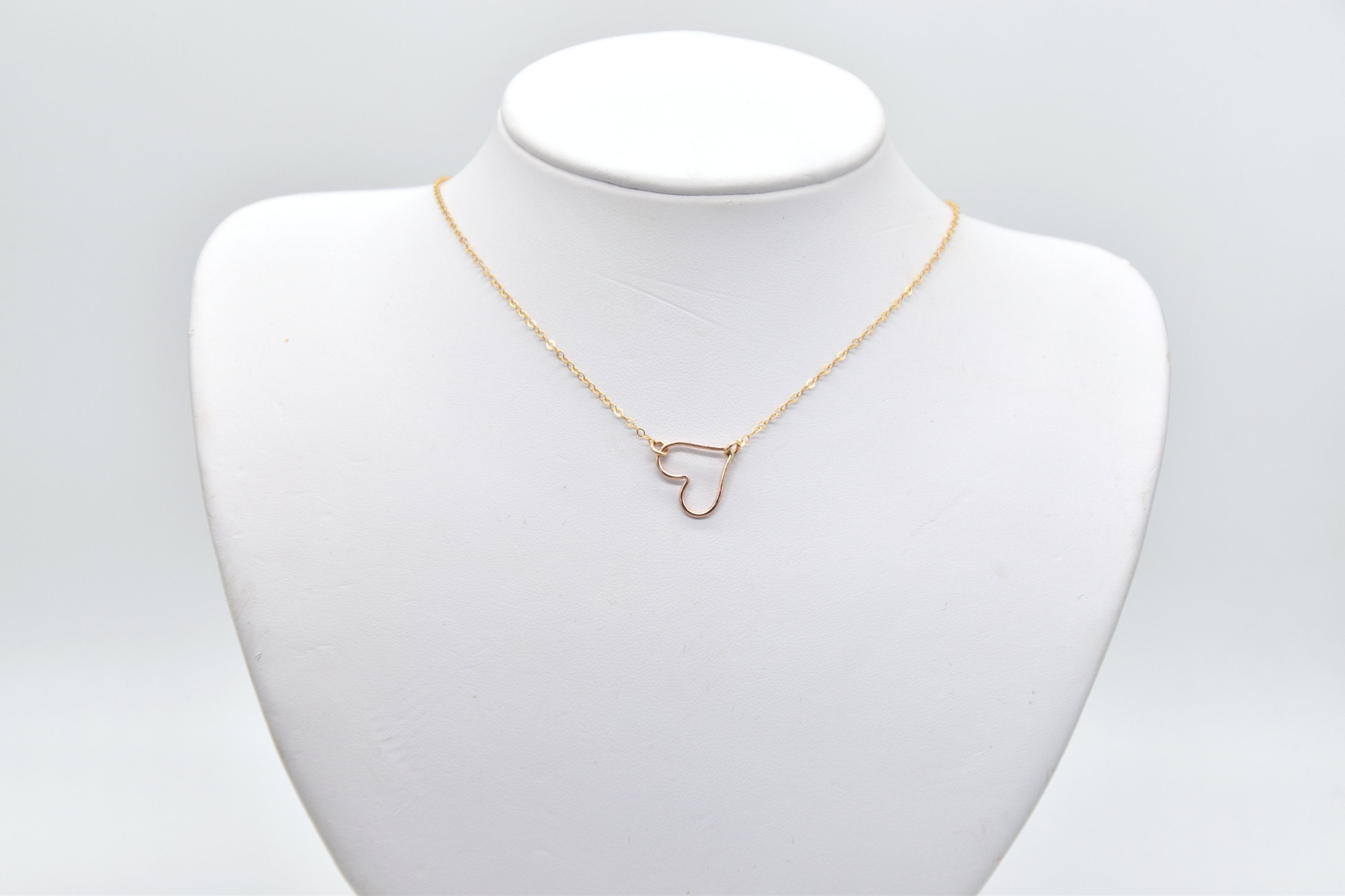 Pearl Sideways Heart Necklace – Beth Jewelry